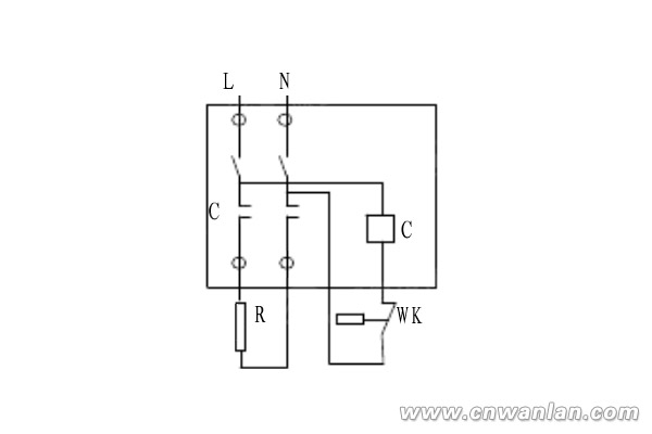 電伴熱帶B型電氣控制圖