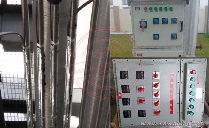 電伴熱帶在防爆區(qū)的配電及接地設置