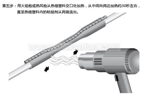 電伴熱帶外護(hù)套的修復(fù)加熱